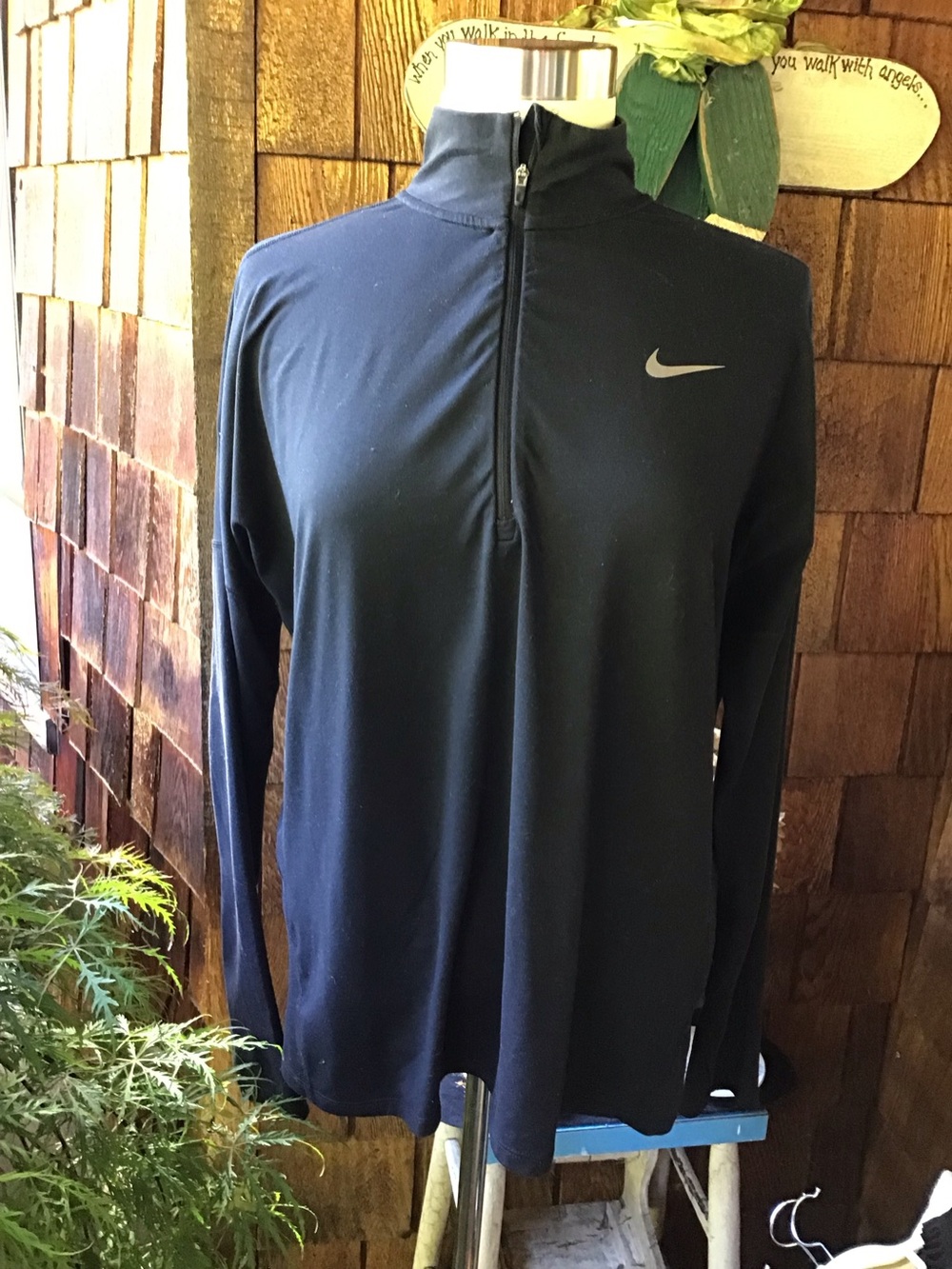 Nike Running Dri-Fit L/S Zippered Top